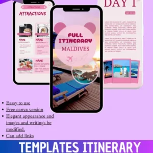 Travel Itinerary Template