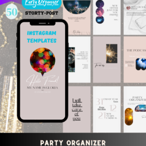 Party Organizer Canva Templates